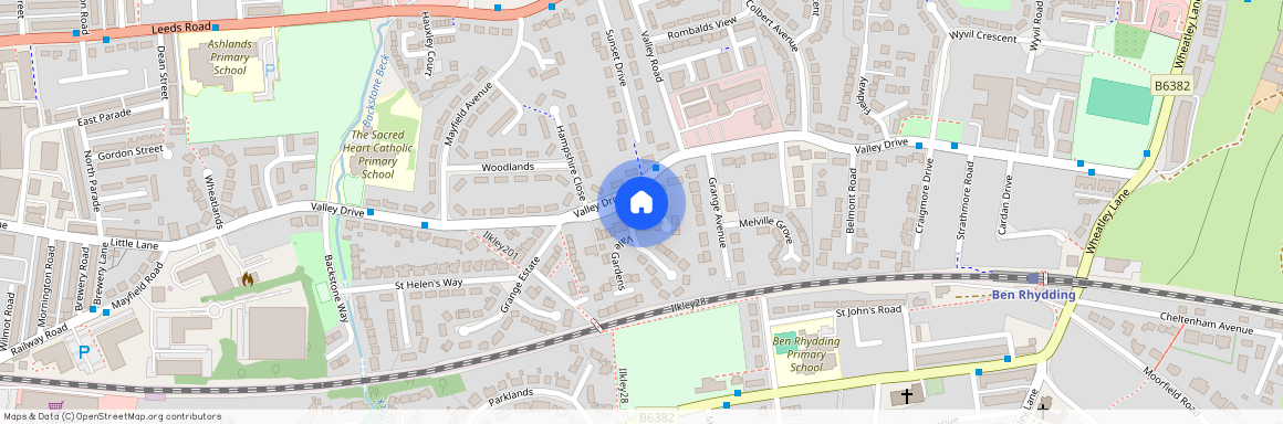 1a The Parade. Valley Drive, LS29 8NT