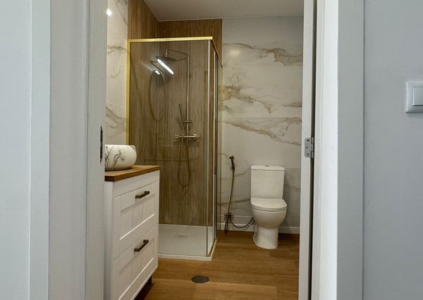 Apartamento T1 semi mobilado e totalmente equipado no centro de Ílhavo