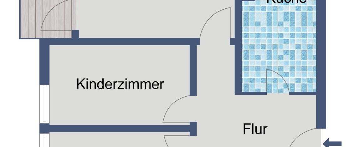 Gemütliche Balkonwohnung für Sie! - Photo 1