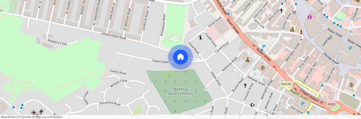 Great Downs, 2B Downs Road, Luton, Bedfordshire, LU1 1QD