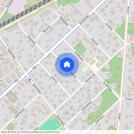 Pruszkowski, Brwinów, ul., Gabriela, Narutowicza