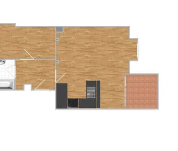 WBS100 - Tolle Dachgeschosswohnung in Britz! - Photo 5