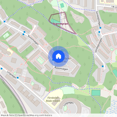 Russinvägen 63, Hökarängen