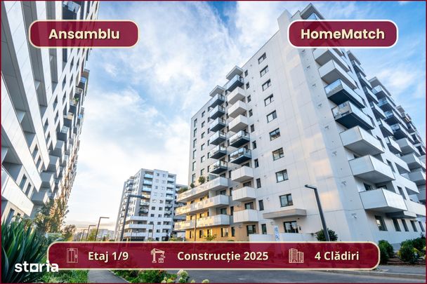 Cortina North || Studio premium || Prima închiriere || Comision 0% - Photo 1