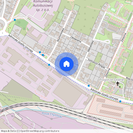 adm. J. Unruga, Pogórze, Gdynia, pomorskie