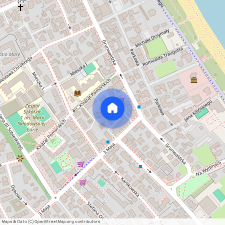 ul. 3 Maja, Dolny Sopot - Grunwaldzka, Dolny Sopot, Sopot, pomorskie