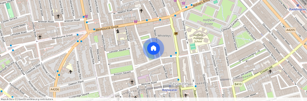 Kensington Gardens Square, W2, London