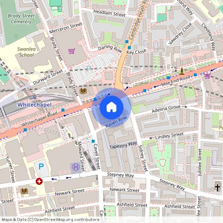 43 Raven Row, London, E1 2EG, United Kingdom