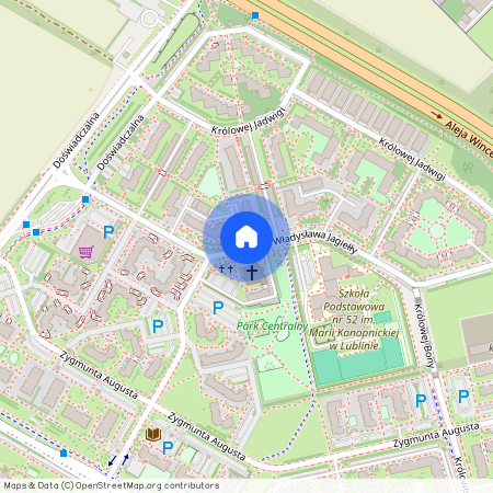 ul. Władysława Jagiełły, Felin, Lublin, lubelskie