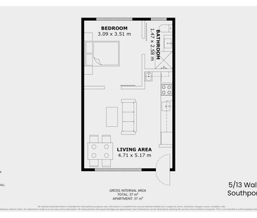 5/13 Walton Street, Southport, Qld 4215 - Photo 3 | Rentumo