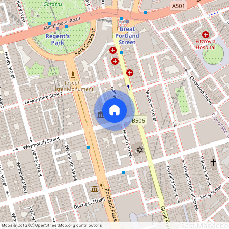 Weymouth Street, Marylebone, London, W1W