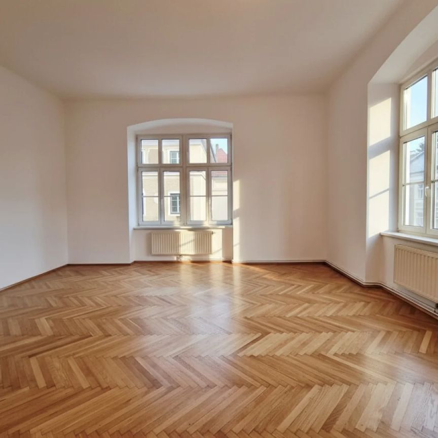 Donau-Uni & IMC Nähe: 146m² Stilaltbau mit Fischgrätparkett & Flügeltüren - Foto 1