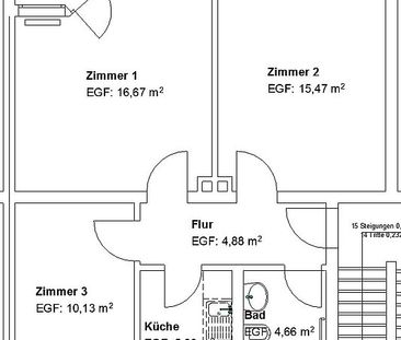 3 ZKB mit Balkon nahe VW! - Foto 1