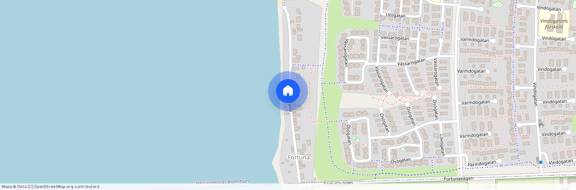 Fortuna strand, Rydebäck