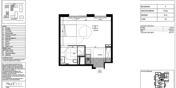 location Appartement T1 DE 33.01m² À LA COURNEUVE - Photo 3