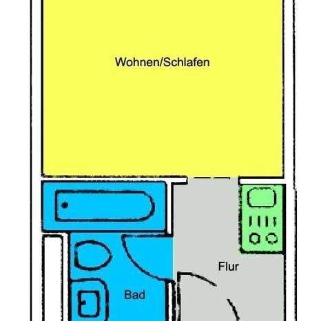 Modern möbliertes und gemütliches Appartement in Dresden-Klotzsche! - Foto 1