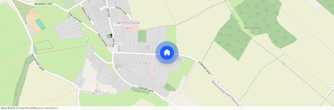 Amersham, Winchmore Hill, Coleshill Lane, HP7 0NS, Buckinghamshire