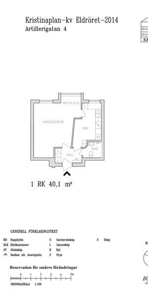 Artillerigatan 4, våning 1 - Photo 2