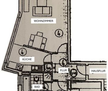 SANKT AUGUSTIN helle 3 Zimmer-Wohnung mit 88 m² Wfl. im 1. OG, Küch... - Foto 1