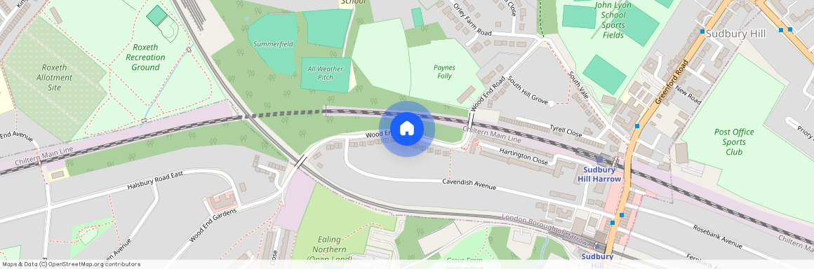 Wood End Road, Sudbury Hill HA1