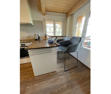 1½ Zimmer-Wohnung in Aeschlen ob Gunten (BE), möbliert, auf Zeit - Foto 5