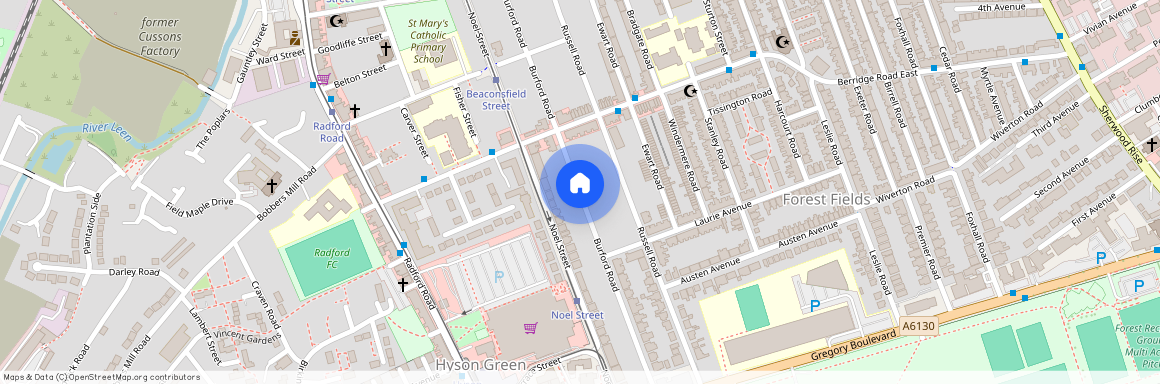 Burford Road, Forest Fields, NG7