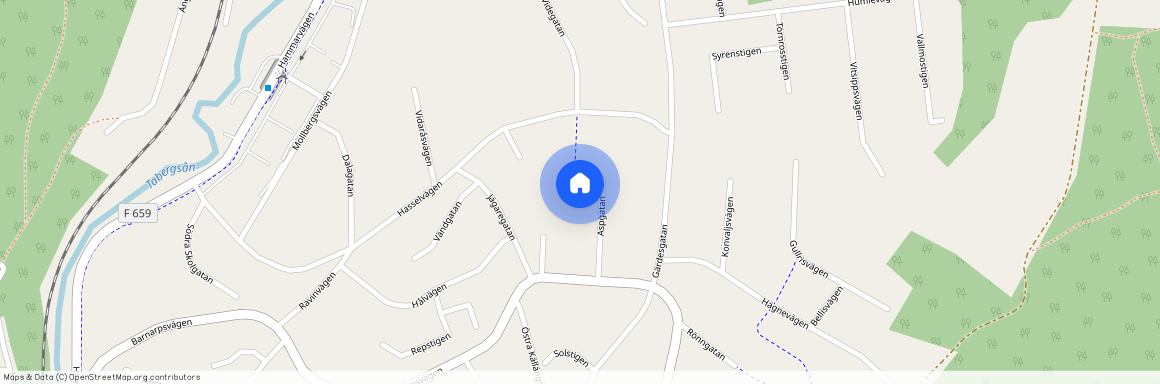 Aspgatan, Norrahammar