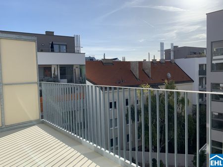 Wohnung mit Top Grundriss und Balkon mit Blick auf den Kahlenberg - Photo 2