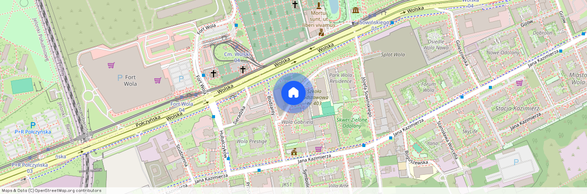 ul. Kacpra Karlińskiego, Odolany, Wola, Warszawa, mazowieckie