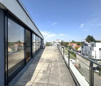 Terrassentraum zwischen Donauzentrum und Alter Donau - 3-Zimmer inkl. Klimaanlage und Einbauküche - - Photo 3