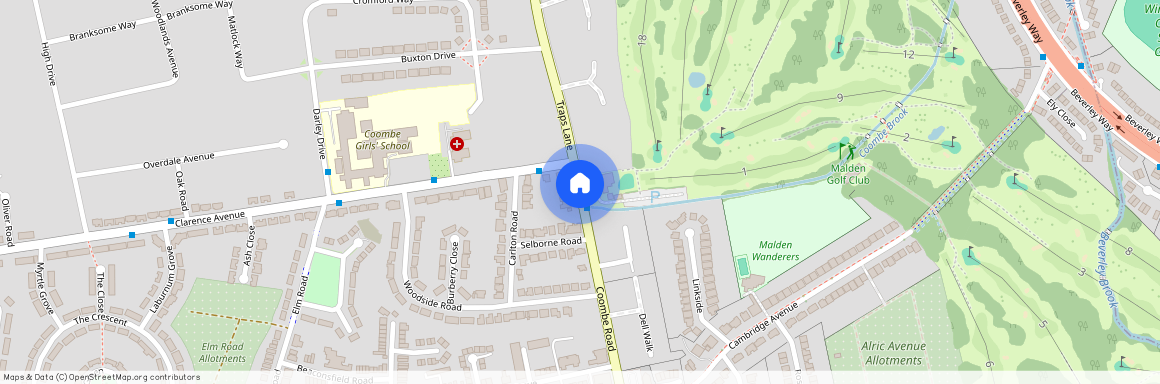 Traps Lane, Coombe, KT3