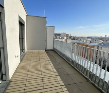 3 Zi Wohnung mit großer Terrasse im Dachgeschoss - nahe U1 (provisi... - Photo 3