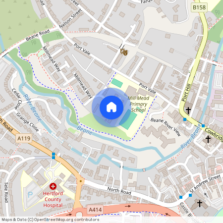 Garratts Close, Hertford, Hertfordshire, SG14