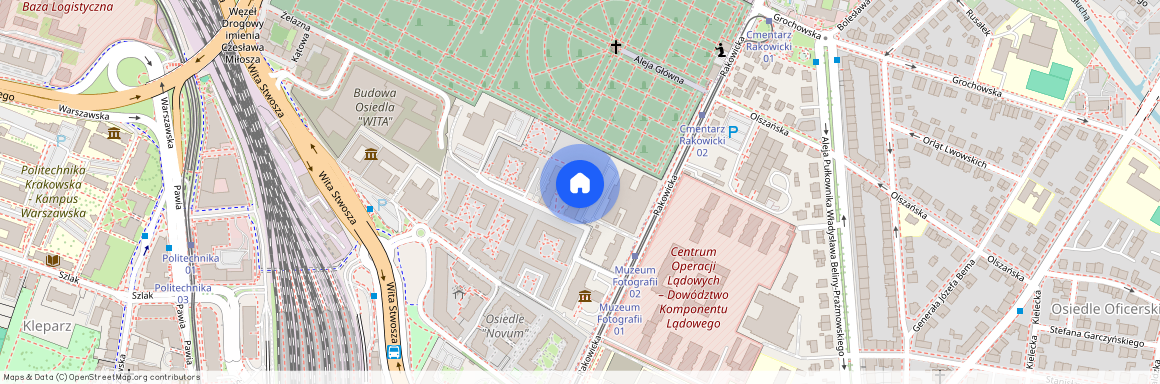 Przedmieście Warszawskie, Stare Miasto, Kraków, małopolskie