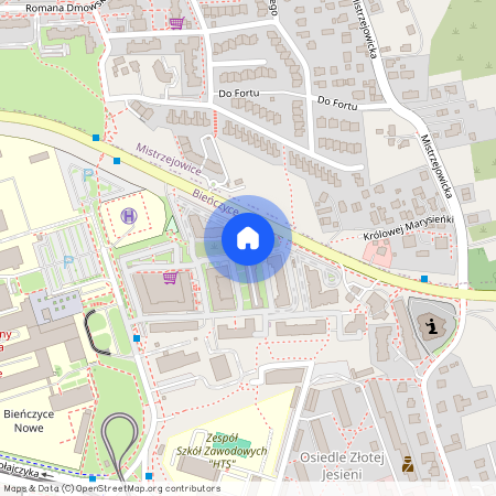 ul. gen. Leopolda Okulickiego, Bieńczyce, Bieńczyce, Kraków, małopolskie