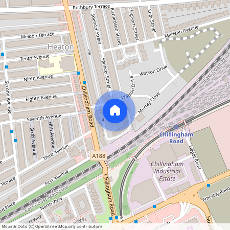 Hartford Court, Heaton, NE6