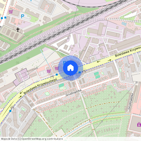 ul. Bolesława Krzywoustego, Karłowice, Psie Pole, Wrocław, dolnośląskie