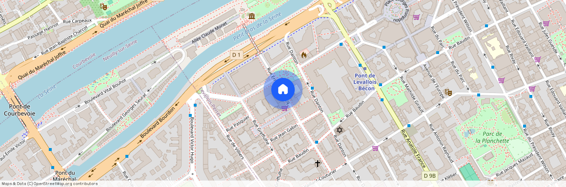 rue Ernest Cognacq, 92300, Levallois-Perret