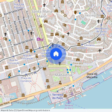 Building Rua da Padaria 9 - homesbnbird - 1422277, Lisbon