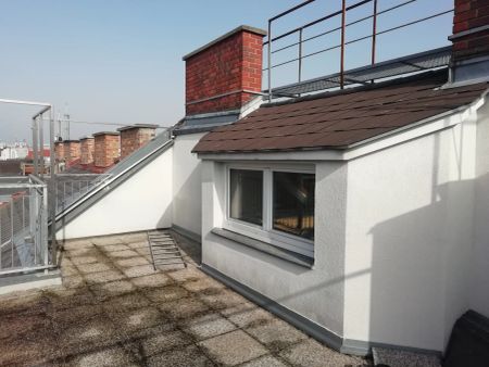 Dachgeschoßwohnung mit Terrasse Nahe Wiener Naschmarkt befristet - Photo 2