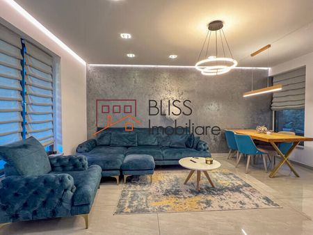 For rent Modern Villa With Private Garden, Fully Furnished Iancu Nicolae Jolie Ville , Bucharest / Ilfov - Fotografie 2
