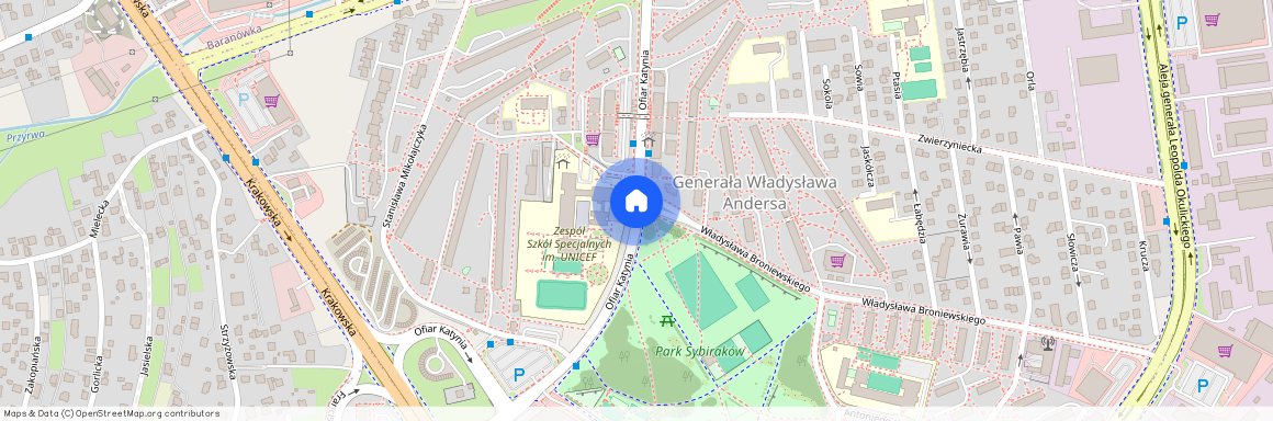 ul. Ofiar Katynia, Gen. Władysława Andersa, Rzeszów, podkarpackie