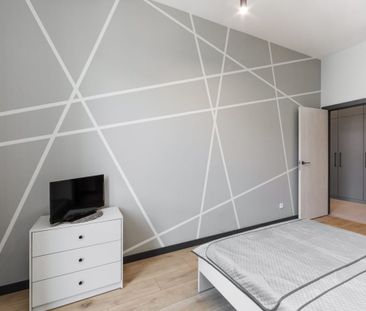 Nowoczesne z balkonem i miejscem w garażu 61.9 m² - Photo 5