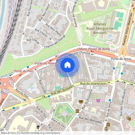 Rue Roland De Lassus, 20, 7000, Mons