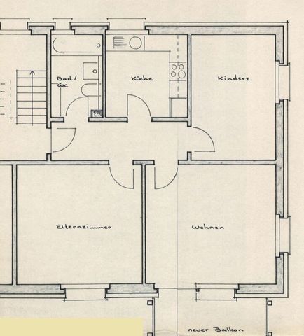3 Zimmer, 64 m², 1. Stock - Photo 2