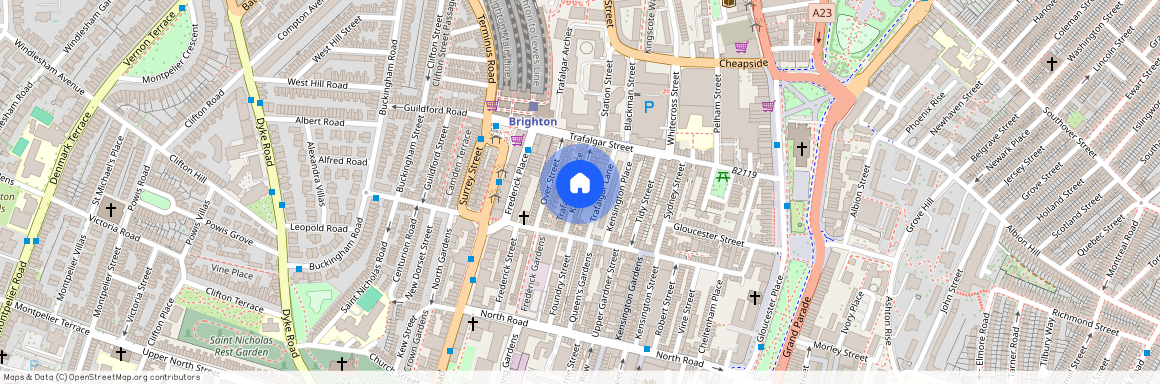 Kemp Street, Brighton, BN1