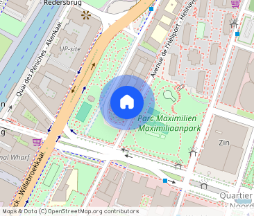 Appartement te huur in Brussel voor € 1.050 met 1 slaapkamer - Photo 1