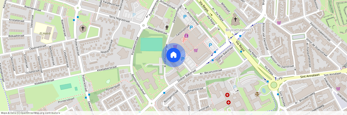 Brusselsepoort, 6216 CS, Eenhoornsingel, Maastricht