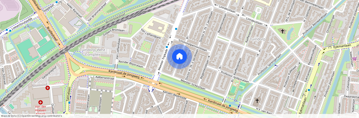 Tuindorp en Van Lieflandlaan-West, 3571 BA, Van Lynden van Sandenburglaan, Utrecht