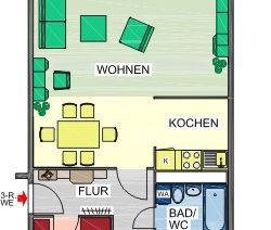 !!NEU!! sonnige 3-Raum-Wohnung im Chemnitzer Süden!! - Photo 6